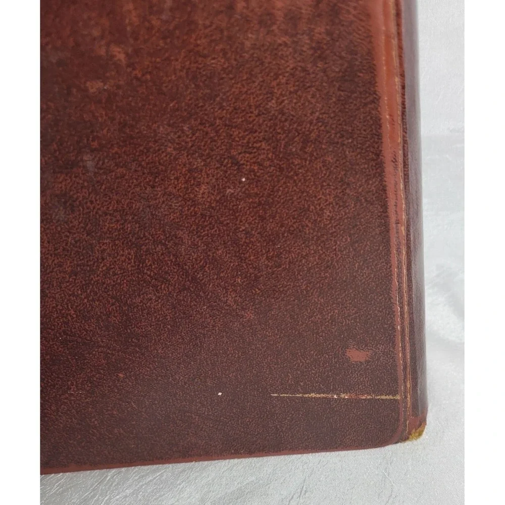Vintage Trussell Burgundy KU University of Kansas Jayhawks College 3-Ring Binder